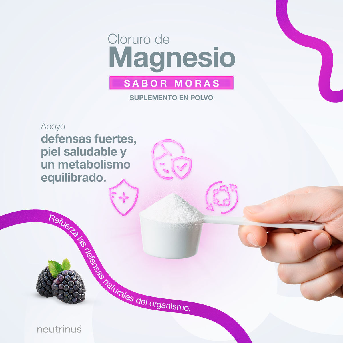 Citrato de Zinc Sabor  Mora