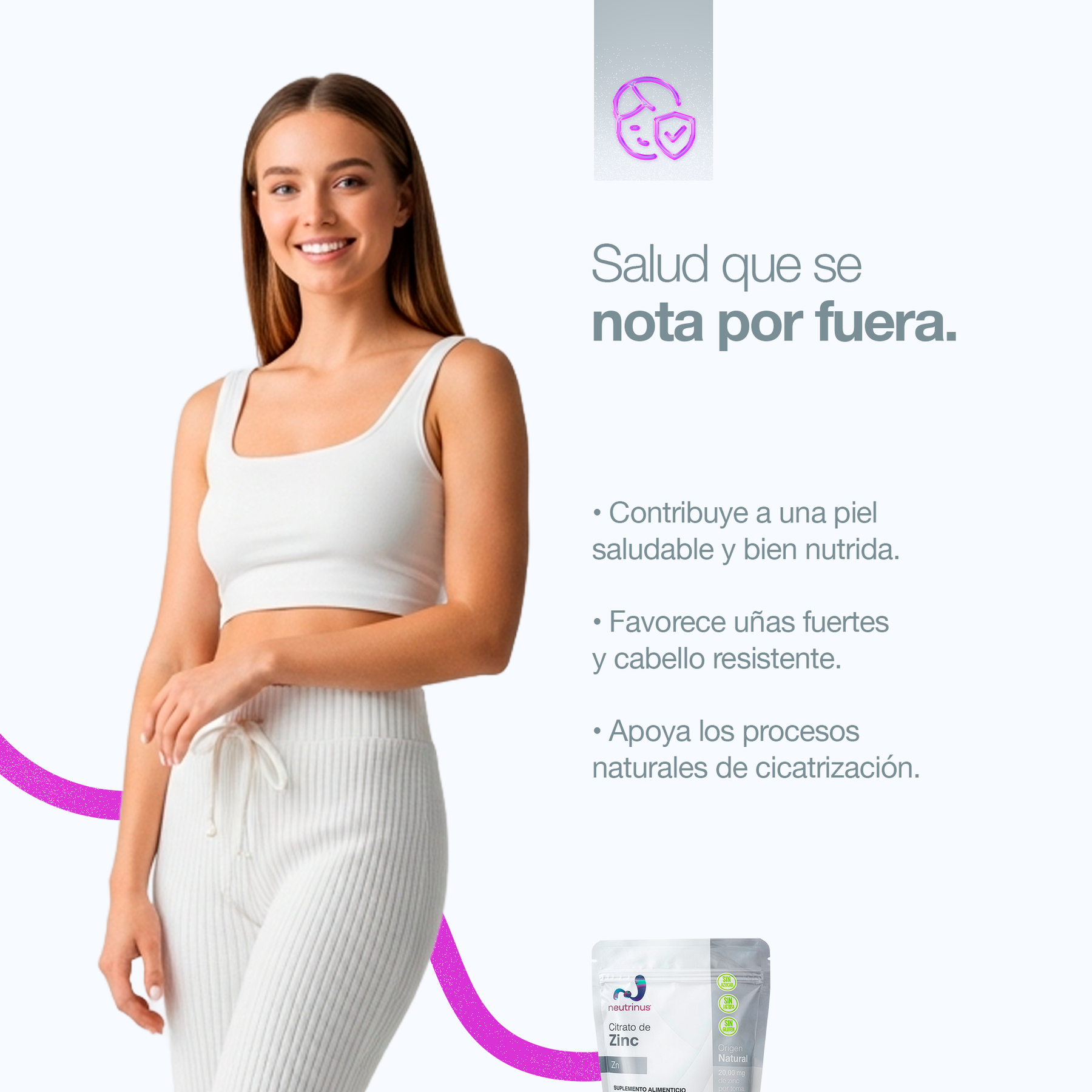 Citrato de Zinc Sabor  Mora
