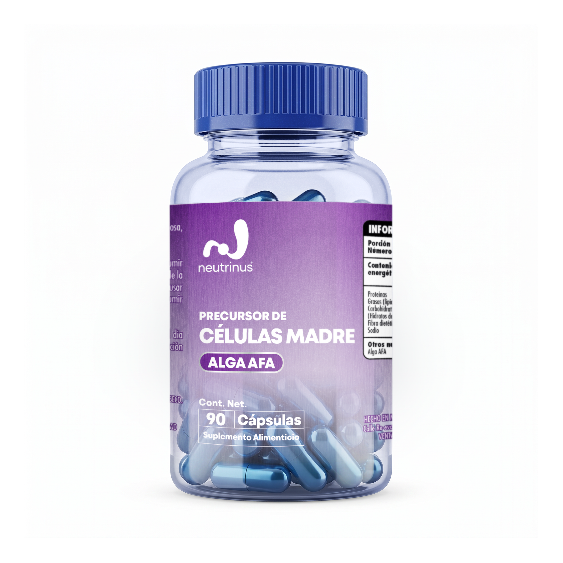 Células Madre - Bienestar Celular | Neutrinus Plus 90 Cápsulas
