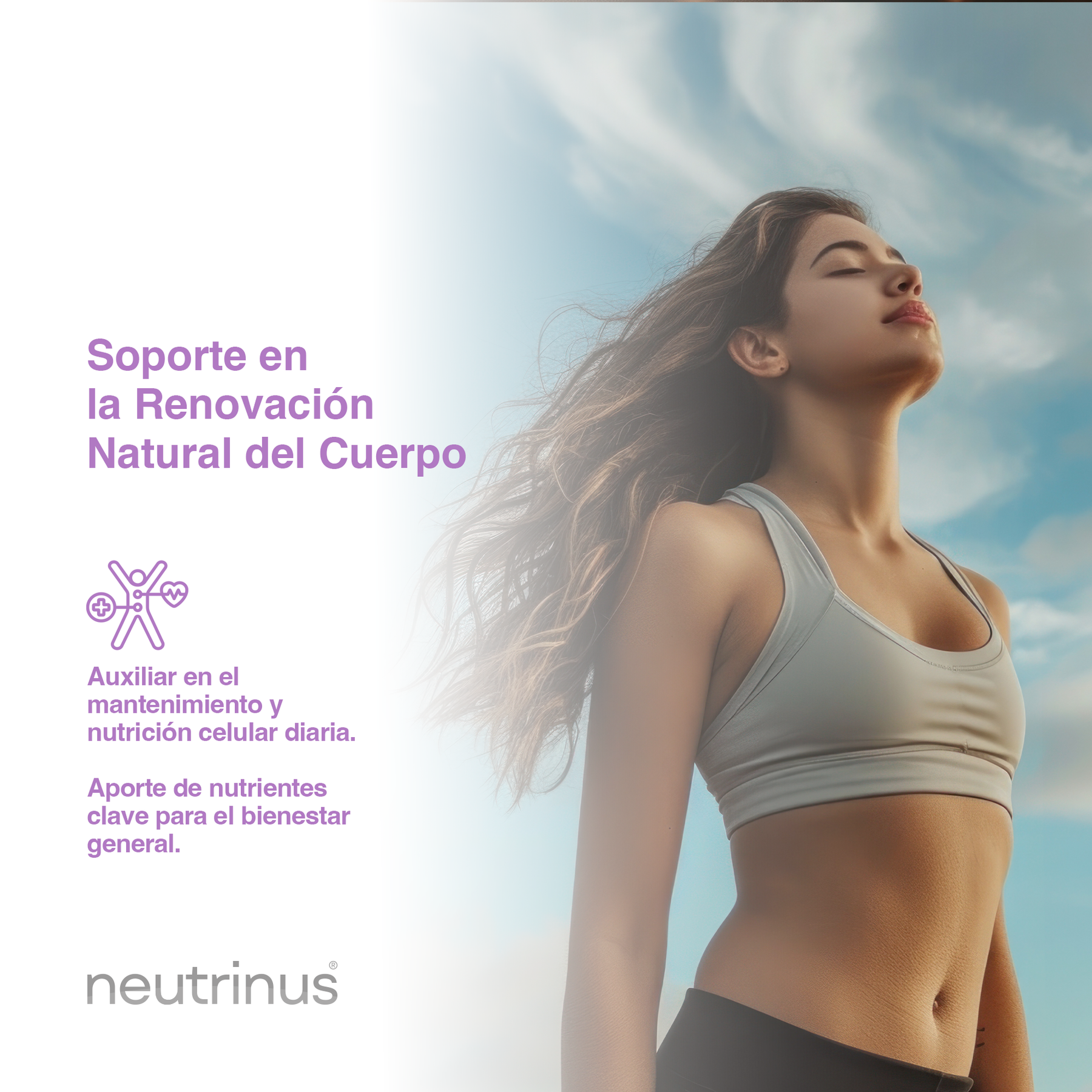 Células Madre - Bienestar Celular | Neutrinus Plus 90 Cápsulas