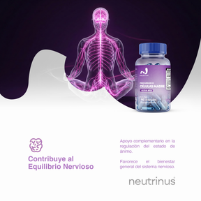 Células Madre - Bienestar Celular | Neutrinus Plus 90 Cápsulas