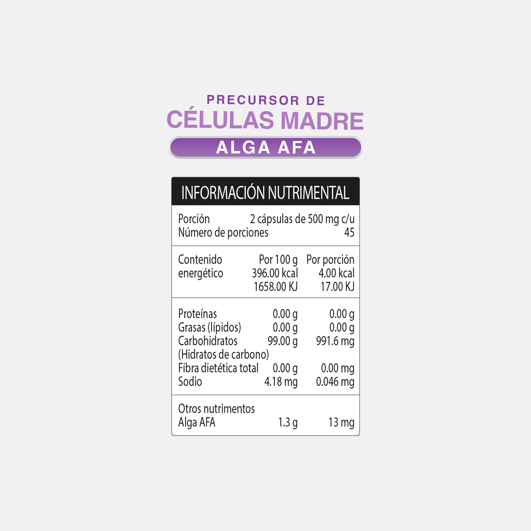 Células Madre - Bienestar Celular | Neutrinus Plus 90 Cápsulas