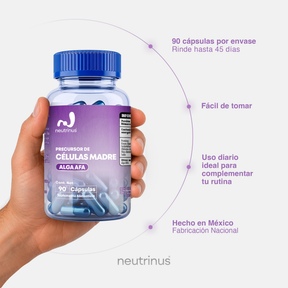 Células Madre - Bienestar Celular | Neutrinus Plus 90 Cápsulas