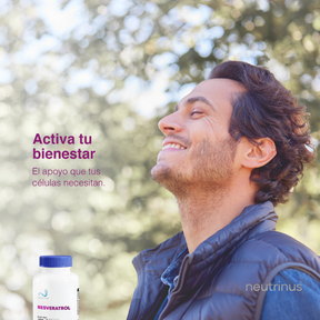 Resveratrol – Antioxidante y Salud Cardiovascular | Neutrinus Plus 120 Tabletas